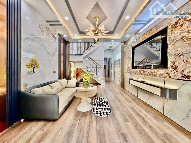 50m2, BÁN NHÀ 2 TẦNG, HẺM Ô TÔ, NGAY EMART PHAN HUY ÍCH, P14 GÒ VẤP, 5 TỶ 1 BỚT LỘC - 2