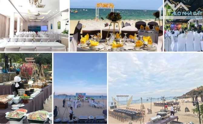 (*) Resort - Trên mặt biển /Với bãi biển riêng dài tầm 120m - Lối vào ngay trên QL1D - 2
