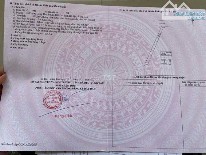 Còn 1 lô nằm trên con đường tập trung nhiều nhà vườn nghỉ dưỡng nhất Huyện . - 3