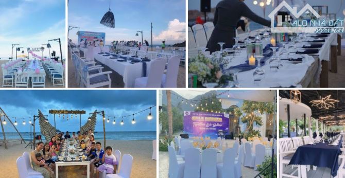 (*) Resort - Trên mặt biển /Với bãi biển riêng dài tầm 120m - Lối vào ngay trên QL1D - 3