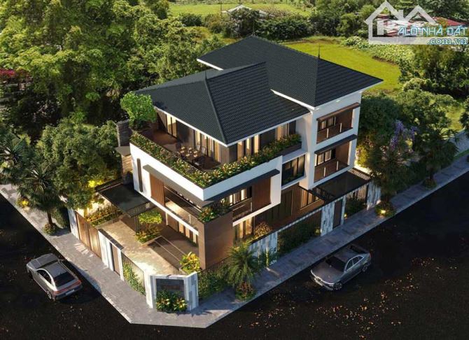 View Sông Liên Phường BOT 425m2 + Vườn chỉ 16 tỷ200 38tr/m2 Xd tự do, VIP