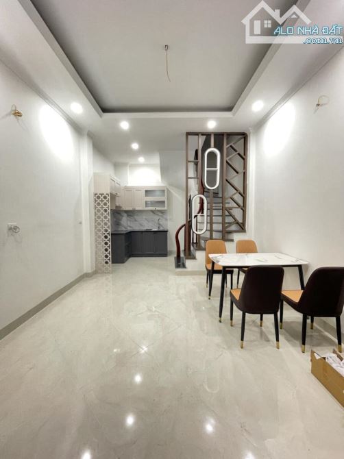 BÁN NHÀ MỚI HOÀNG MAI, HAI MẶT THOÁNG TRƯỚC SAU, ĐƯỜNG Ô TÔ THÔNG, KINH DOANH. - 4