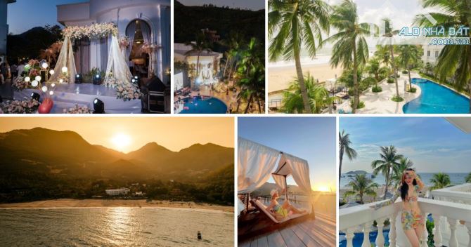 (*) Resort - Trên mặt biển /Với bãi biển riêng dài tầm 120m - Lối vào ngay trên QL1D - 4
