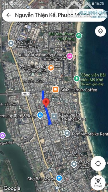 GẦN BIỂN! BÁN ĐẤT TẶNG NHÀ 175M2 – 12,89 TỶ - MT NGUYỄN THIỆN KẾ - Q. SƠN TRÀ - 5