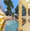Villa trung tâm phố cổ Dt 271m2, 10P đang kinh doanh, cách chùa cầu 1km - dễ sinh lời