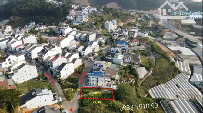 Lô đất An Sơn - Phường 4- Đà Lạt🌲275m²- view rừng thông- 15,5 Tỷ- dãy L.An Sơn