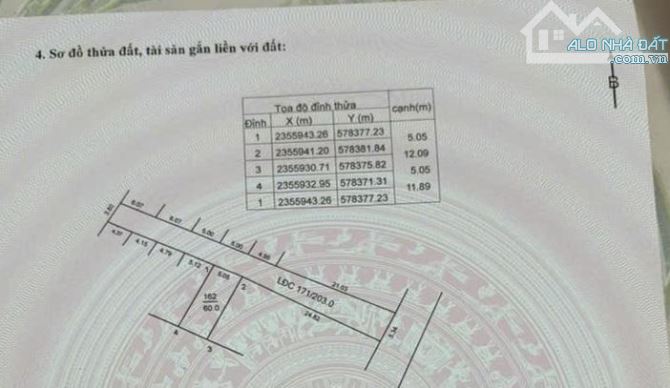 Bán Đất-Xã Minh Trí(Sóc Sơn)- 60M2 Full Thổ Cư-1,25Tỷ - 1