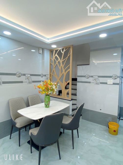 Bán nhà Hẻm Xe Tải sát MT đường🇻🇳 DT 4x8m - 4 Tầng XÂY MỚI KIN - 1