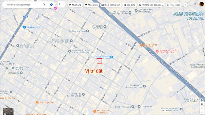 Bán căn góc trường mầm non 10x30m, đường D9 KDC Thuận Giao kế bên chợ - 2