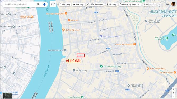 Bán đất (rẻ) 11.9x40m, hẻm Lái Thiêu 96 p. Lái Thiêu gần sông sài gòn - 2