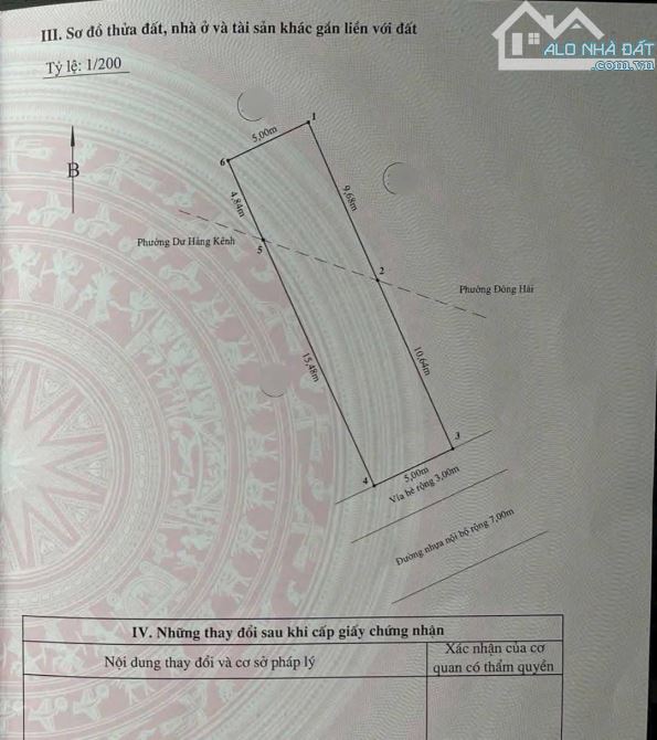 🦚B. Đất 101.5m2 đông nam trung tâm TP. Hải phòng Khu ICC Quán Mau - 2