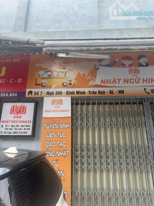 MẢNH ĐẤT VÀNG Ô TÔ TRÁNH KINH DOANH ĐỈNH – NGÕ THÔNG NGUYỄN ĐỨC THUẬN GIA LÂM – CHỈ 5,25TỶ - 2