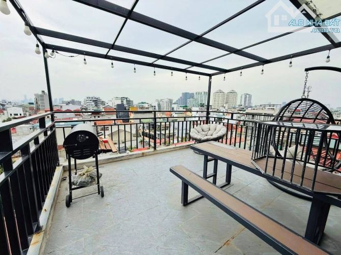 Tòa nhà 8 tầng Âu Cơ 50m quận Tây Hồ Hà Nội căn hộ dịch vụ gần Hồ Tây lên Hoàn Kiếm không - 4