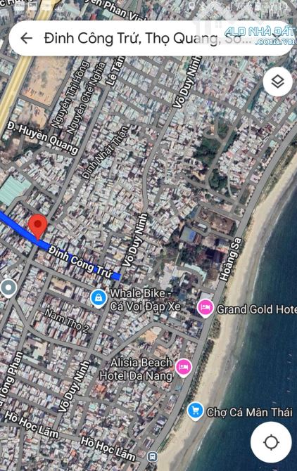 GẦN BIỂN! BÁN KHÁCH SẠN 5 TẦNG 100M2 – 9,85 TỶ - MT ĐINH CÔNG TRỨ - Q. SƠN TRÀ - 5