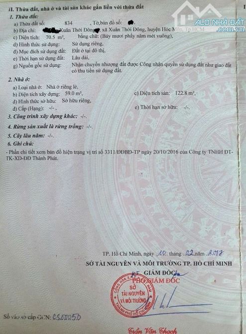 Ngộp giá bán căn nhà 1 lầu 1 trệt tại 1 sẹc nguyễ thị sóc,hóc môn 70m2 giá 950tr sổ riêng - 6