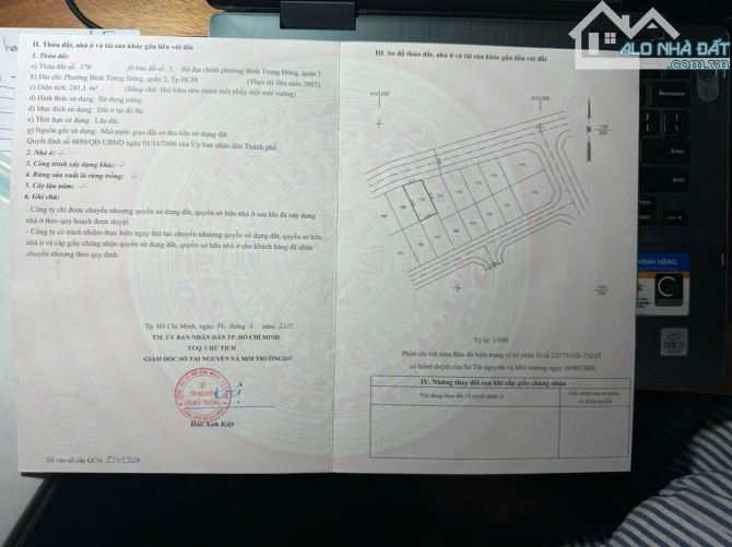 Bán đất Thủ Thiêm mặt tiền sông đường 51 Bình Trưng Đông Quận 2 nền F8 (281m2) 117.5 tr/m2 - 6