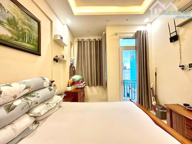 # QUẬN 6  NHÀ 4 TẦNG XINH MỚI- LÔ GÓC - 2 MẶT TIỀN ĐƯỜNG- OTO QUAY ĐẦU - VỪA Ở - VỪA KD - 9