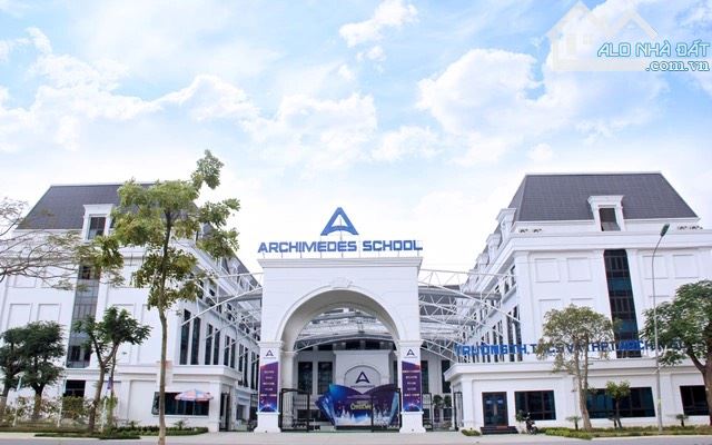 Bán lô đất 37m2 cạnh trường Archimedes Cổ Dương – Tiên Dương, ô tô đỗ cửa giá siêu tốt.
