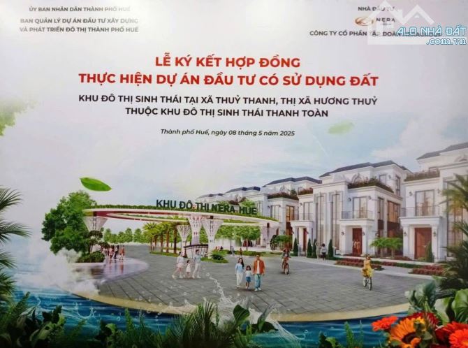 📢 BÁN LÔ ĐẤT KQH THỦY THANH VỊ TRÍ 2 MẶT THOÁNG VIEW KÊNH CẠNH CÁC DỰ ÁN LỚN.