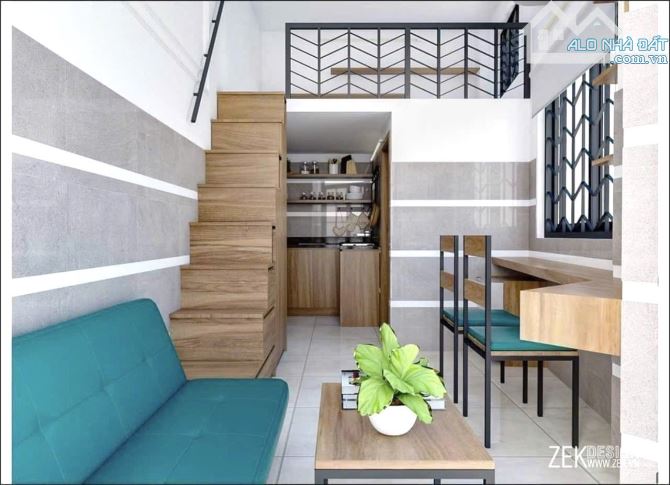 CHDV 15P. 60m2 . 6 tầng. Nở hậu, Phan Huy Ích.P15. Tân Bình - 2