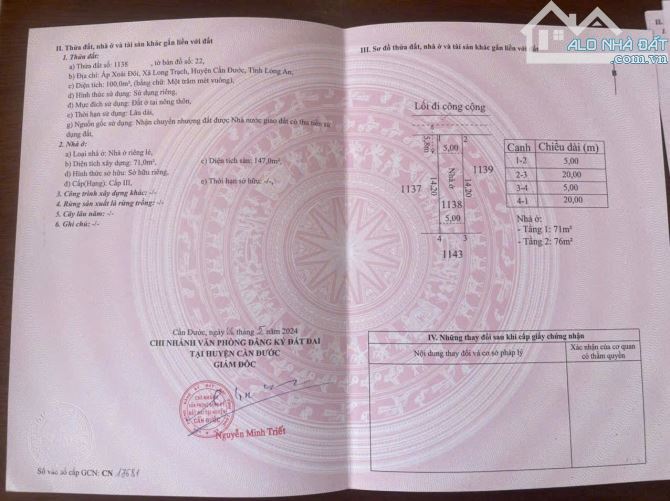 NHÀ 2 TẦNG ĐÃ HOÀN CÔNG GẦN KHU CÔNG NGHIỆP CẦU TRÀM TRỌN GÓI 2 TỶ 350 - 2