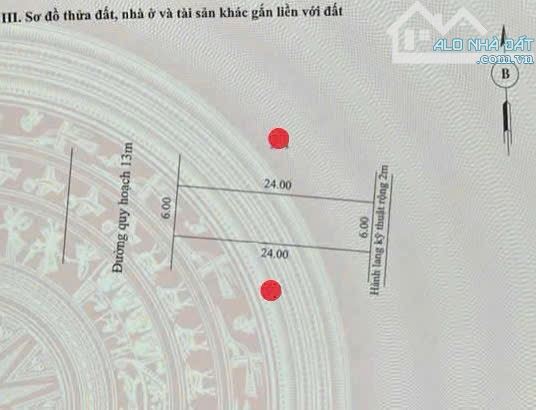 111📢 BÁN LÔ ĐẤT KQH CICI8 KHỔ ĐẤT ĐẸP CẠNH LÔ GÓC. - 3
