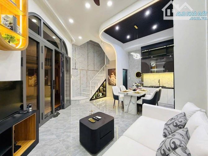 Nhà Mới Full Nội Thất  - Hẻm Xe THông Thống Nhất - Diện DTSD 90m2 - 3 Tầng Giá 5Tỷ - 3