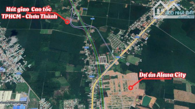Bán Đất Nền Khu Đô Thị Alana TP. Hồ Chí Minh - Cổng Chính KCN VSIP 2 - 4