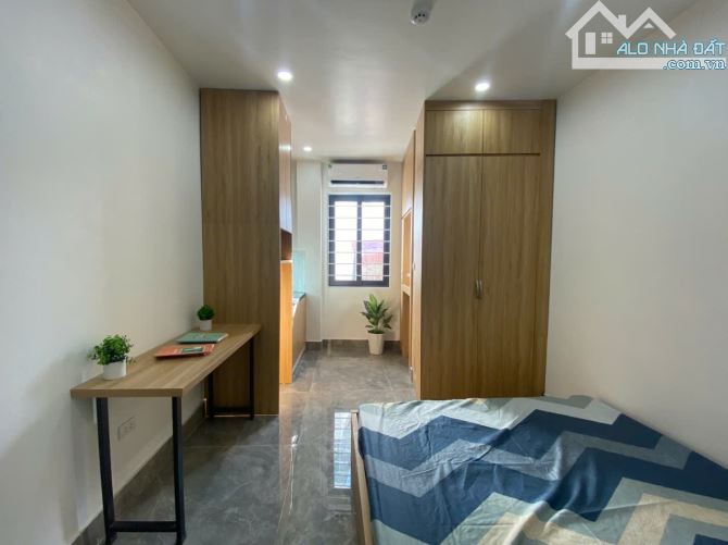 Cho Thuê CCMN Ngõ 26 Cự Lộc Thanh Xuân 25m2 Studio Ban Công Cửa Sổ Giặt Riêng Thang Máy 9P - 5
