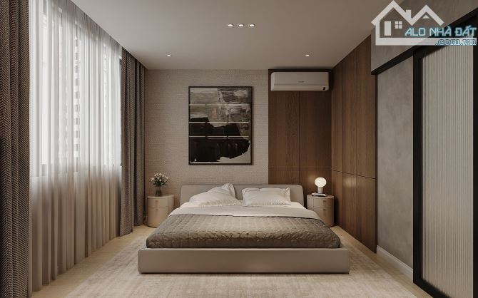 Cho thuê building Phan Văn Trường, Cầu Giấy, 545M , 8 Tầng thang máy, 95tr/ tháng. - 9