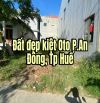 Đất đẹp kiệt Oto P.An Đông Tp Huế - ngay khu An cựu city