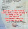 BÁN NHÀ ĐẤT TÂN PHONG, SỔ THỔ CƯ ĐƯỜNG OTO, SÂN OTO GẦN CƯ XÁ PHÚC HẢI