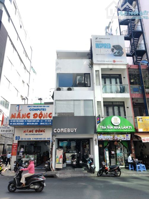 Nhà 5 Tầng mặt tiền Bùi Thị Xuân, Quận 1, 4.2x20m, Giá chỉ 29.5 Tỷ
