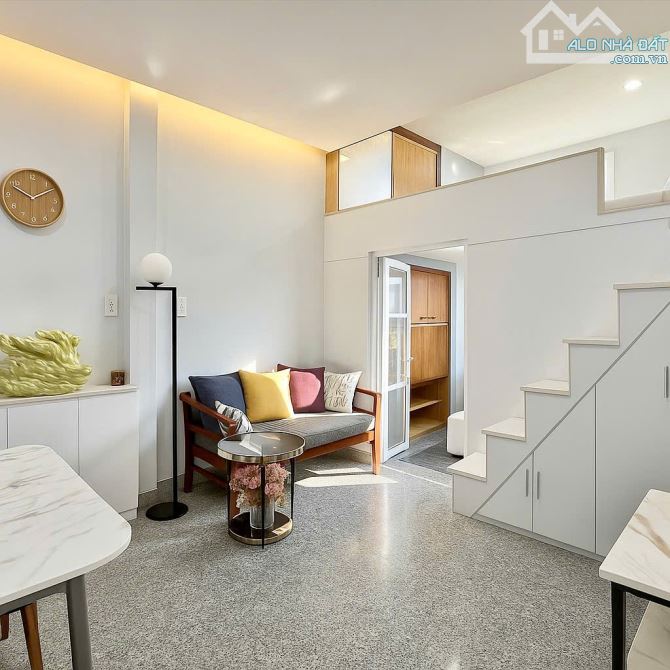 CHDV cao cấp 1PN riêng thêm gác rộng_phòng bếp riêng