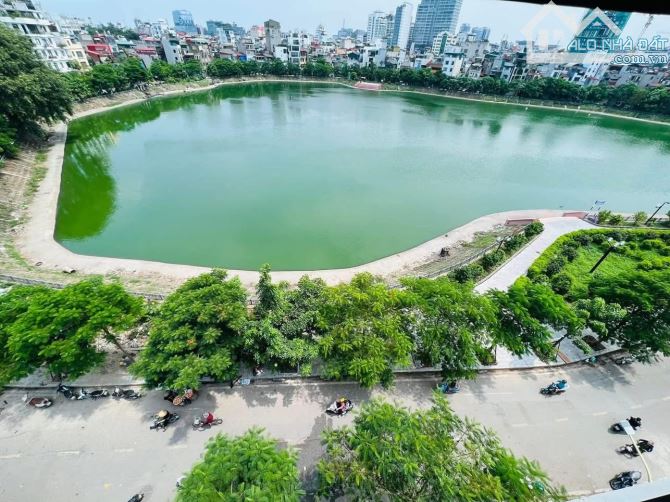 Bán Nhà Mặt Hồ Linh Quang 40m2, 7 Tầng, View Vườn Hoa - Vỉa Hè Giá 23,5 Tỷ