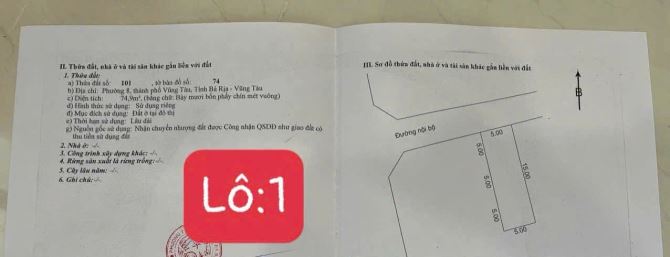 BÁN ĐẤT 5x15 HẺM 32 ĐƯỜNG THI SÁCH BÃI SAU 7.5 TỶ