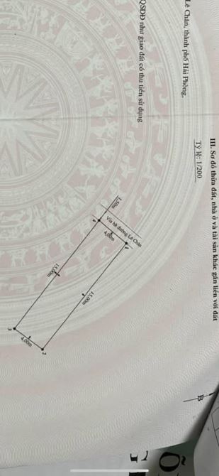 🌇🌇 Bán đất tặng nhà 2,5 tầng, mặt đường lê chân, giá 10,8 tỷ, 60m2
