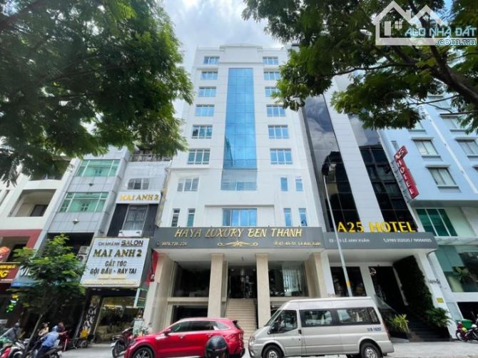 TIN THẬT! TÒA NHÀ MT NGUYỄN THÔNG, Q.3, 10X27M, HẦM + 7 TẦNG - HĐT: 12000$, GIÁ 103 TỶ