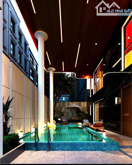 Bán căn VILLA tại NGUYỄN SƠN LONG BIÊN - 150m 6tầng bể bơi - đường vỉa hè - 43.8 tỷ - 1