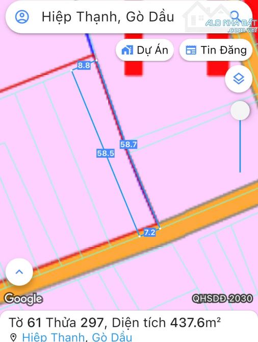 Bán gấp lô đất đường Quốc Lộ 22B, Hiệp Thạnh, Gò Dầu, Tây Ninh - 1