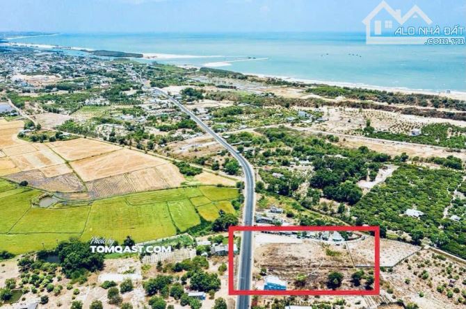 BÁN GẤP 2 LÔ ĐẤT MẶT TIỀN ĐƯỜNG VEN BIỂN VŨNG TÀU BÌNH CHÂU XÃ PHƯỚC HỘI ĐẤT ĐỎ BRVT - 1
