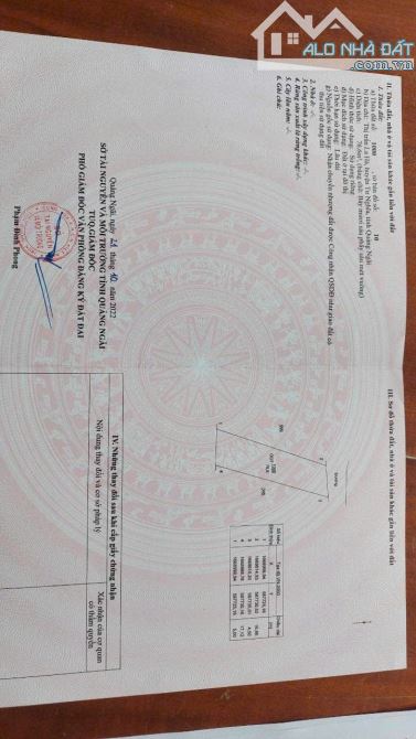 Cần bán lô đất đẹp 4,5x18m (77m2 ODT), đường Ôtô thông thị trấn La Hà Tư Nghĩa, Quảng Ngãi - 1