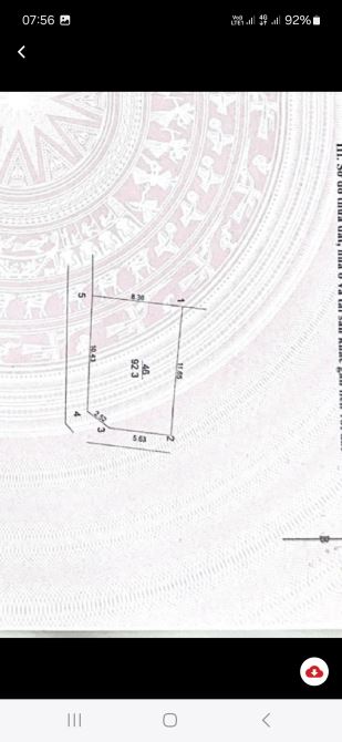 8.x tỷ/93 m2/8.1 M tiền/ Ỷ Lan / Đặng Xá/Vỉa Hè Ô tô chánh - 2