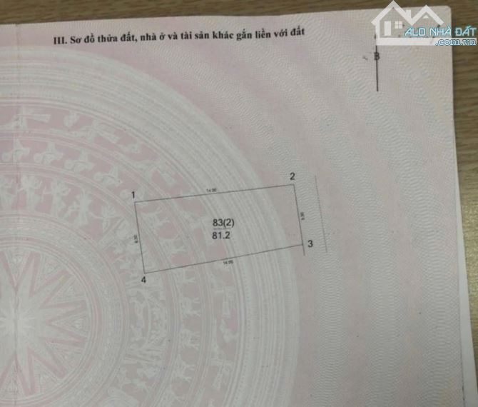 Đất Kim Giang, oto vào, 82m2, mặt tiền 5.3m, giá 15.x tỷ – Đầu tư tuyệt vời! - 2
