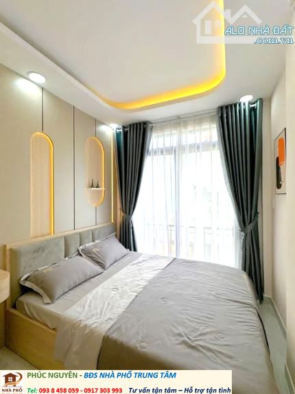 Bán nhà 4 tầng hẻm 1 sẹc 1 căn nhà tới Phan Đăng Lưu Bình Thạnh Dtsd 84m Gía 4.95 full NT - 2
