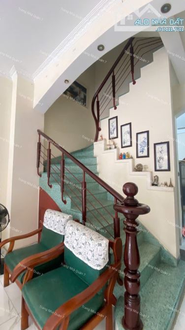 Chủ Định Cư Bán Nhà 9 Tỷ Nhà BTCT 4 Tầng MTKD 502 Huỳnh Tấn Phát,Quận 7,DT 68m2,4 PN,3WC - 2