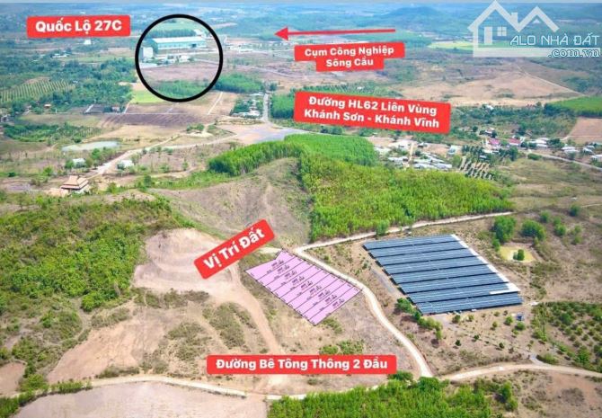 Đất Thổ Cư Khánh Phú gần KCN Sông Cầu và HL62 đường Liên Vùng đang thi công. Giá chỉ từ 31 - 3