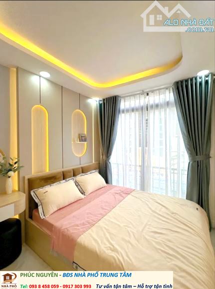 Bán nhà 4 tầng hẻm 1 sẹc 1 căn nhà tới Phan Đăng Lưu Bình Thạnh Dtsd 84m Gía 4.95 full NT - 3