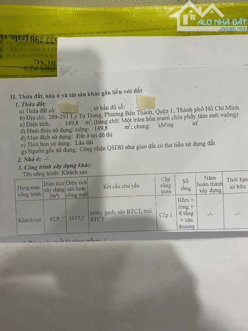 Bán tòa building khan hiếm MT Trần Bình Trọng Q.5 - 10x22m Hầm 7 tầng HĐT 360tr giá 155 tỷ - 5