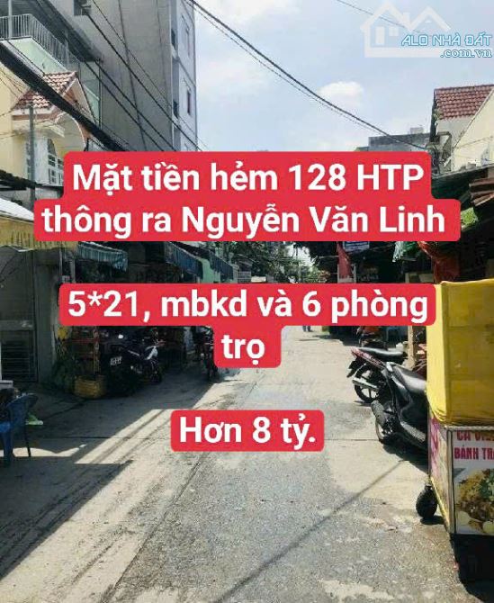 Nhà 2 tầng mặt hẻm xe hơi thông 128 HTP Quận 7. 5*21 hơn 8 tỷ. - 6